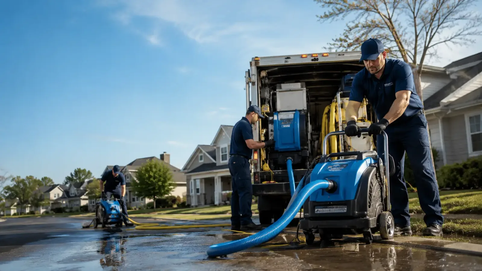 Flood Damage Cleanup in Springville, PA